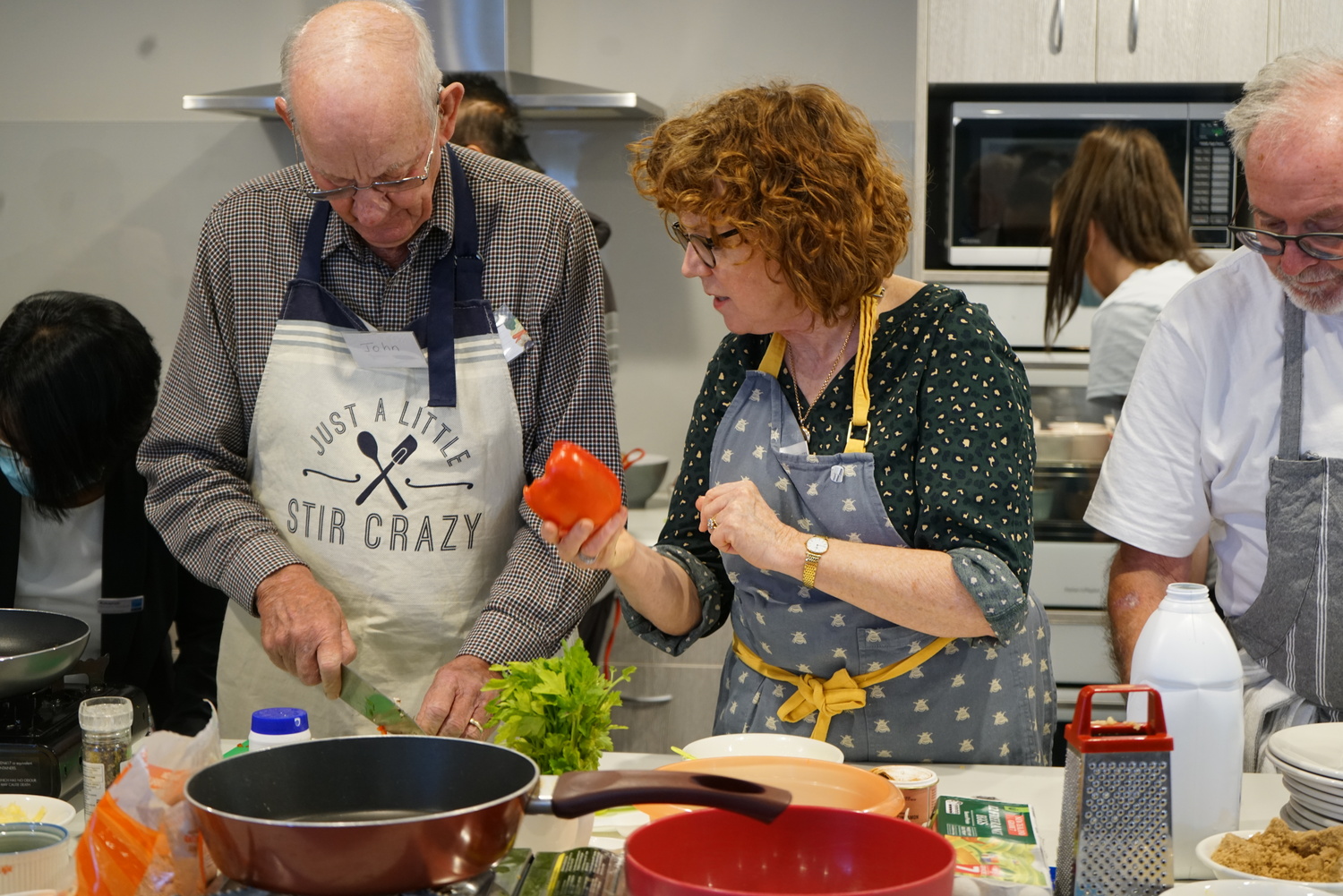 Cooking classes residents