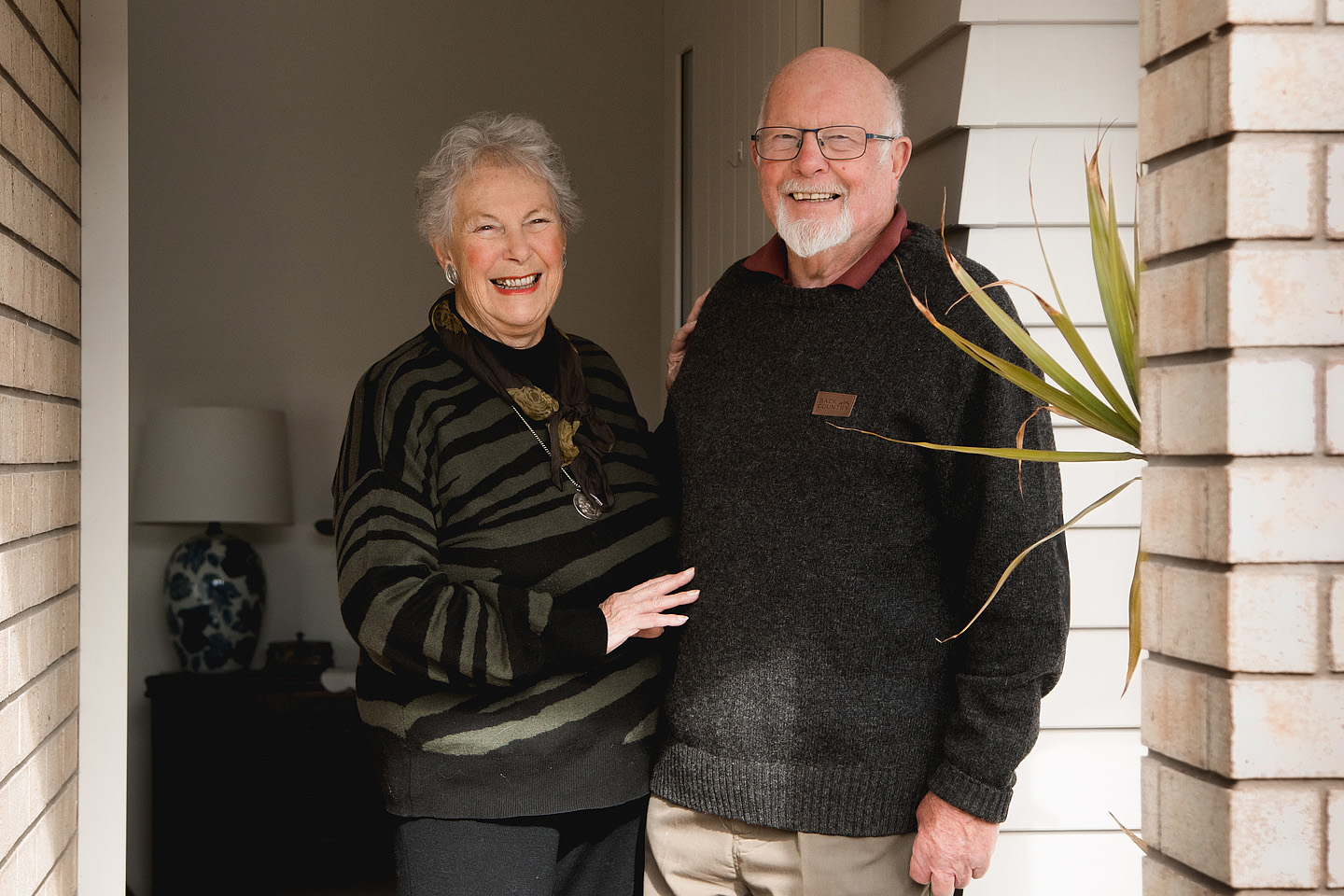 Athol And Rae Leask At The Village